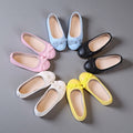 Girls' leather shoes - new autumn  collection: princess-style, trendy soft-soled leather shoes for girls, black performance shoes for little girls