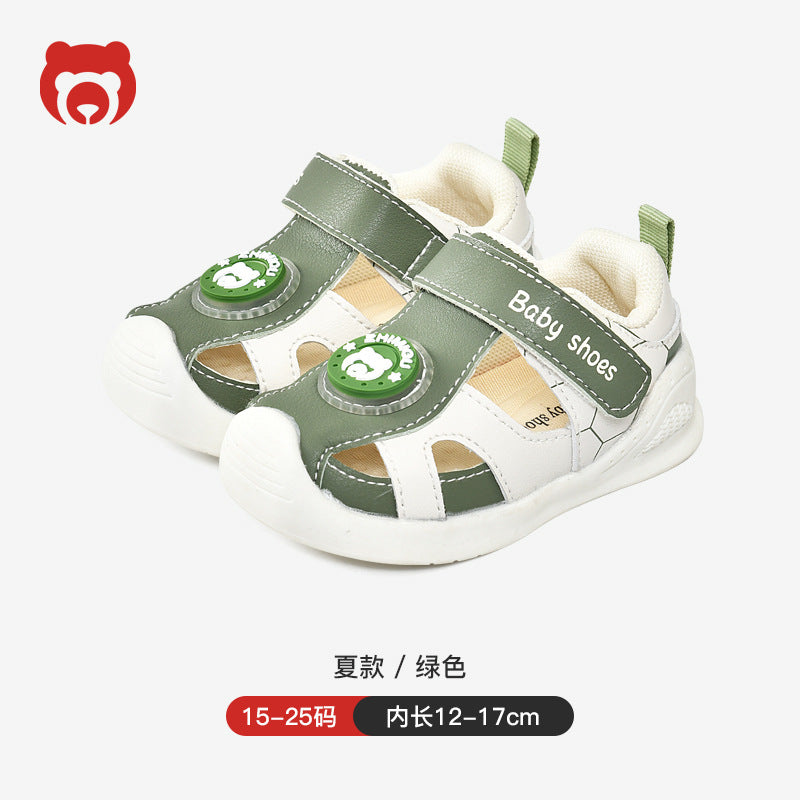 Baby sandals boys summer toddler shoes 0-1-2 years old infant anti-slip soft sole baby and toddler shoes girls baby shoes
