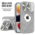 17pro silicone lens holder suitable for iphone16 mobile phone case all-inclusive magnetic leakage mark apple 15 protective cover