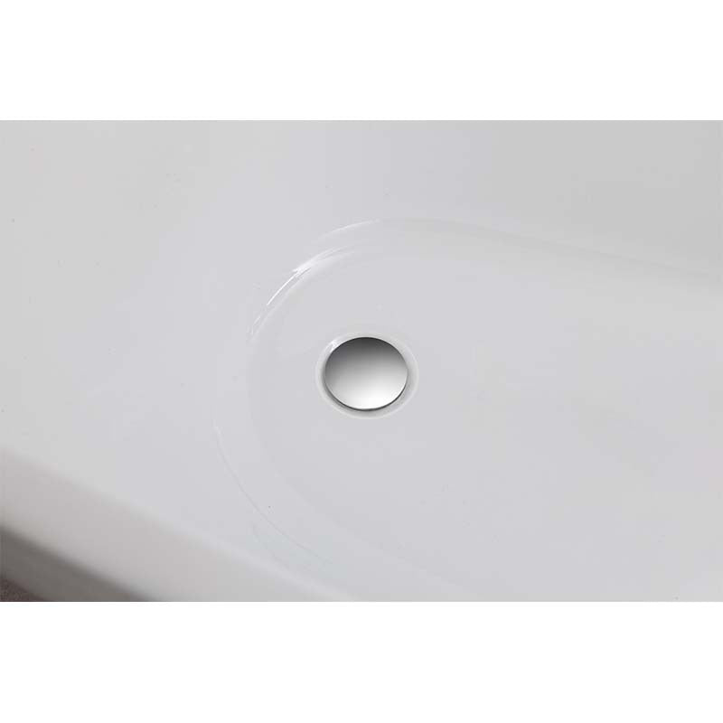 Sannora bathroom size apartment hotel acrylic boat-shaped thin edge adult independent bathtub 1.5-1 meters