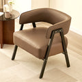 European style accessible luxury personalizedcasual negotiation chair source factory manufacturer wholesale single cat scratching leather casual sofa chair