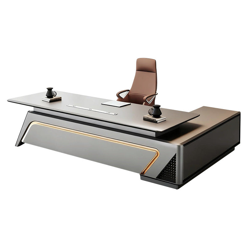 Saint li paint boss table technology sense executive table casual modern classy paint president table office desk and chair