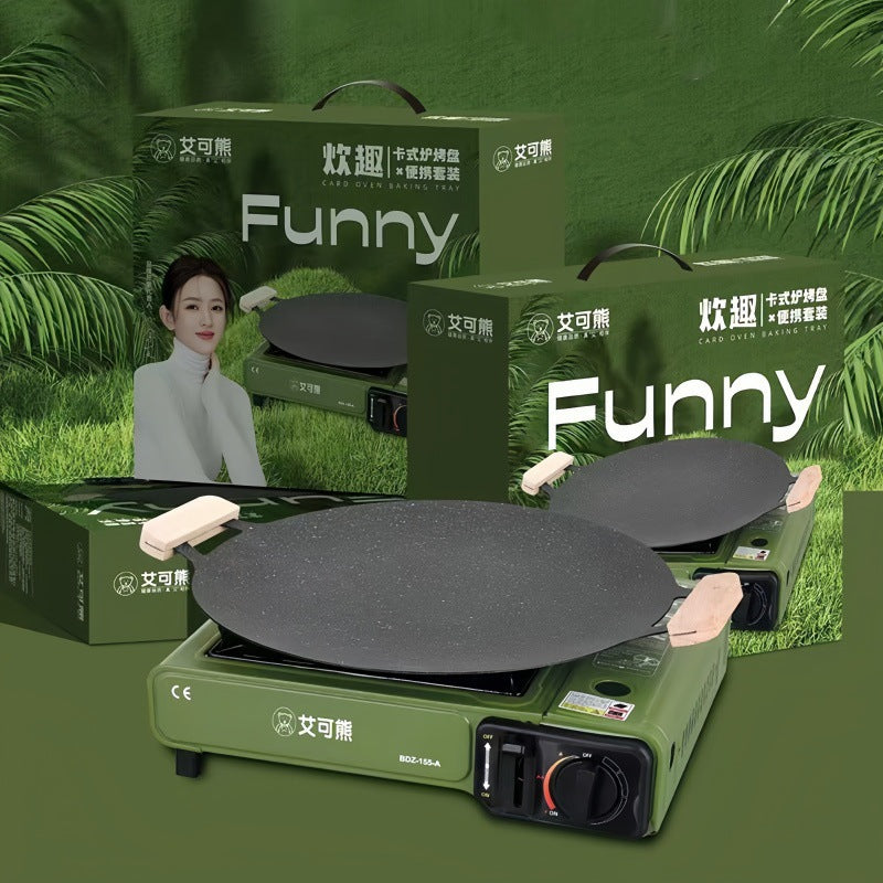 Wholesale outdoor stoves, cookware, cassette stoves, gas stoves, camping bbq grills, teppanyaki griddles, multifunctional cassette stoves
