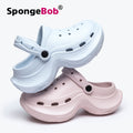 Women's clogs - new summer collection: thick-soled, anti-slip beach sandals with closed toe for adults. perfect for the beach and everyday wear