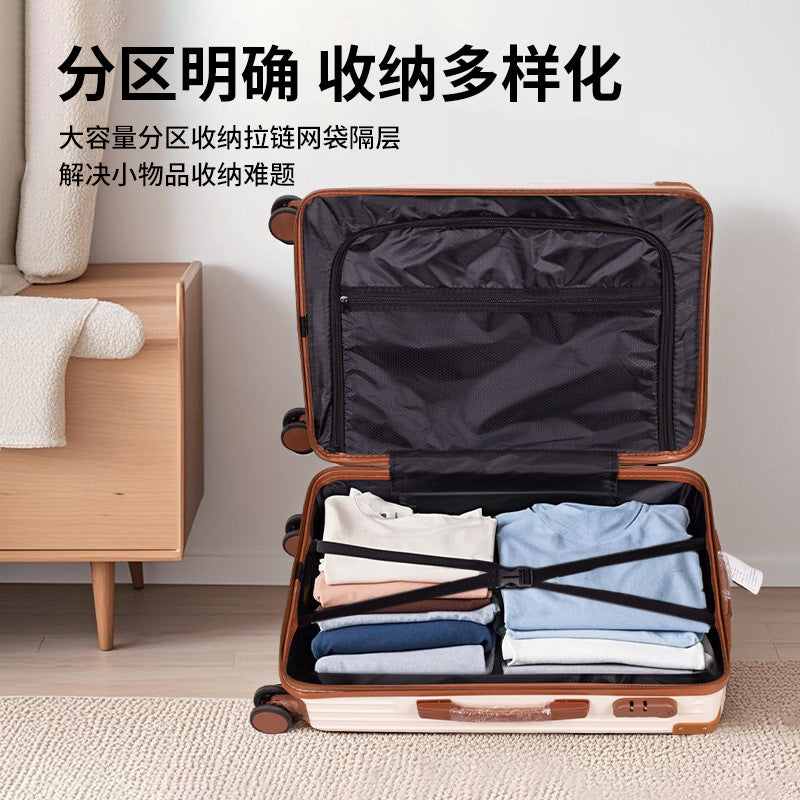 New multi-functional child and mother suitcase, large-capacity men's and women's trolley case, universal wheel password case, suitcase 20 inches