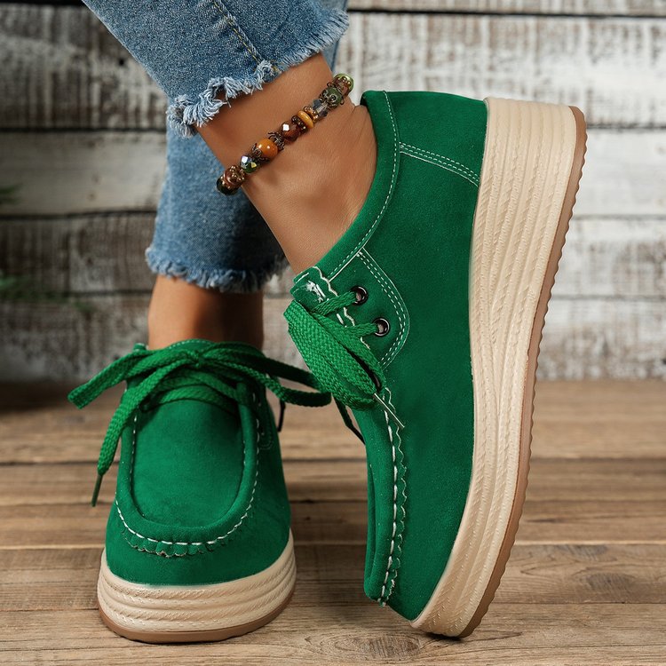 spring/autumn women's chunky sole loafers for cross-border e-commerce, plus sizes available. 0.5cm heel height difference. wholesale options available. dropshipping to  and