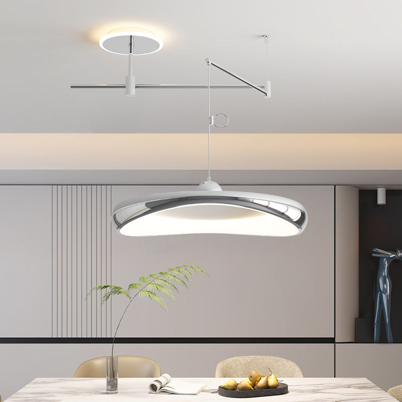 Full Spectrum Rocker Arm Restaurant Chandelier Bauhaus Style Bar Counter Modern Simple Displaceable Dining Room Dining Table Zhongshan Lighting