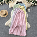 K-style high waist cake sweetbows skirt women's multi-layer ruffles a-line skirt slimming lookeasiest for matchwork clothing skirt