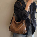 2025 new autumn/winter large capacity tote bag - commuter multifunctional backpack - stylish and versatile shoulder & crossbody bag