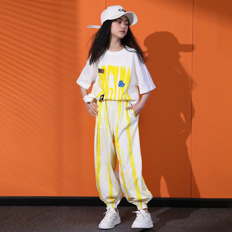 Girls' summer outfit set: trendy & stylish kids' clothing,  new arrivals, big kids' summer activewear