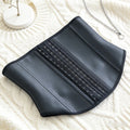 【premium selection】high-waisted latex waist trainer - asymmetrical design for sports, fitness, dance, and bodybuilding - tummy control, slimming, and posture correction