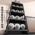 Kitchen sandwich rack multi-functional kitchen rack microwave oven multi-layer sandwich floor-standing pot storage rack
