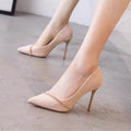 French chic high heels for women, spring/autumn 2024 collection: pointed-toe stilettos with rhinestone embellishments, premium fashion pumps