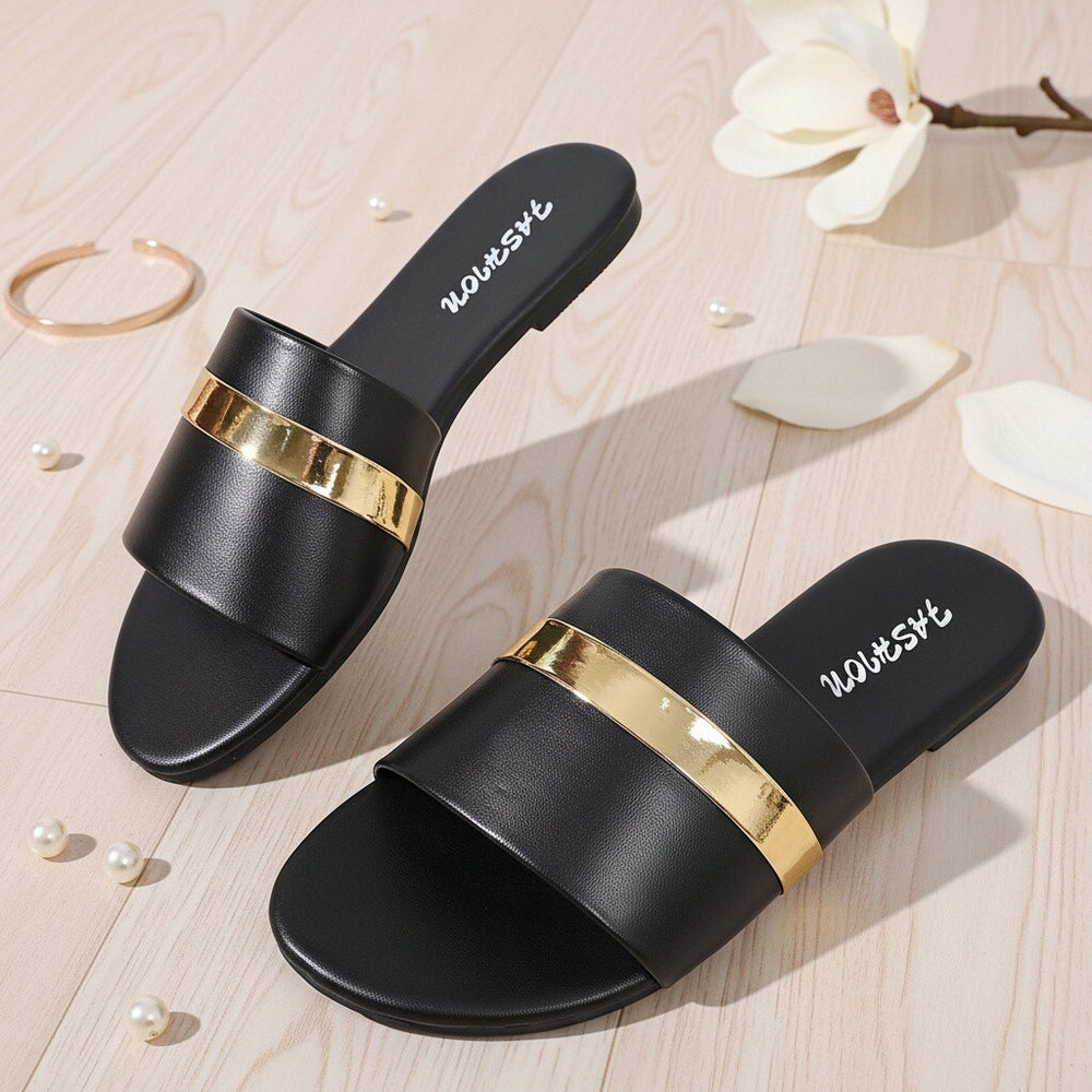 export plus size women's flat slippers -  new casual beach anti-slip sandals wholesale