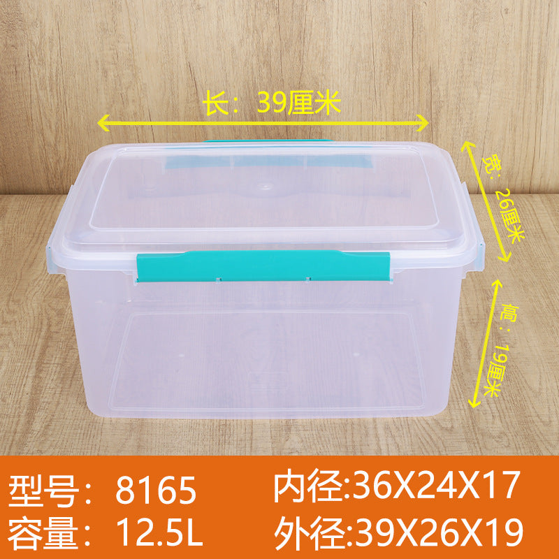Fat cat thickened fresh-keeping box deepened food grade PP plastic refrigerator freezer box large capacity heightened storage box wholesale