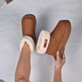 plus sizeheattech snow boots for women winternew arrivalthick sole heightening women's boots casual boots with cotton lining