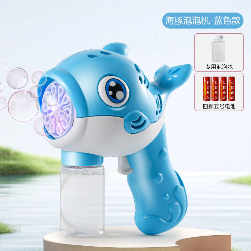 tiktok kids' handheld gatling bubble machine - fully automatic bubble blower - 2026 new model - wholesale toys for boys and girls