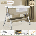 White tube splicing bed khaki-bed surround style