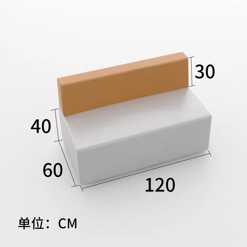 Office reception nappa leather sofa minimalist creative corner sofa waiting area sofa coffee table set