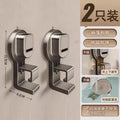 Strong suction cup washbasin hook, punch-free bathroom storage rack, bathroom wall-mounted basin, bathtub storage handy gadget