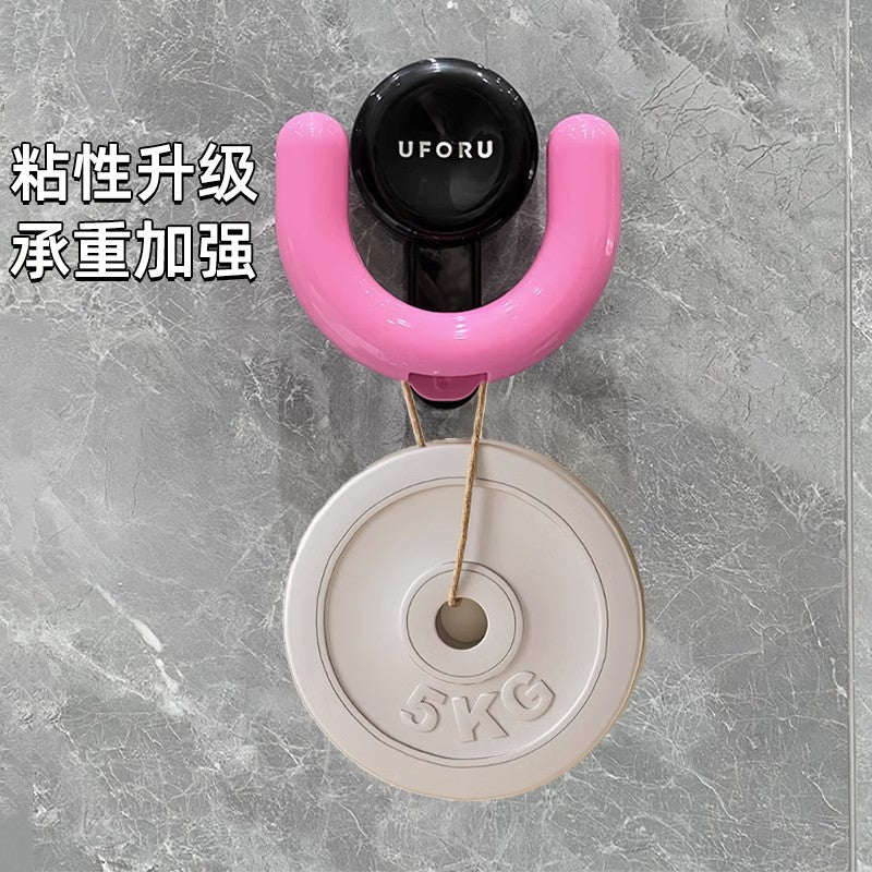 Bathroom slipper rack, suction cup type, punch-free wall-mounted bathroom special new drain rack hook storage rack