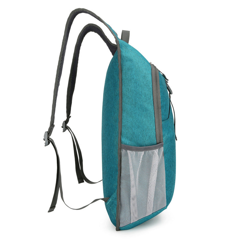 Outdoor folding backpack New cycling bag Foldable casual men's and women's sports bag European and American outdoor mountaineering bag Ultra light