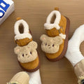 Fashion tribe fleece-lined fluffy snow boots for women, new winter 2026 collection, extra thick warm cotton shoes, non-slip ankle boots