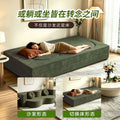 Double lazy tatami fabric compression sofa bed foldablenew arrivalall-in-one molded small apartment rental sofa