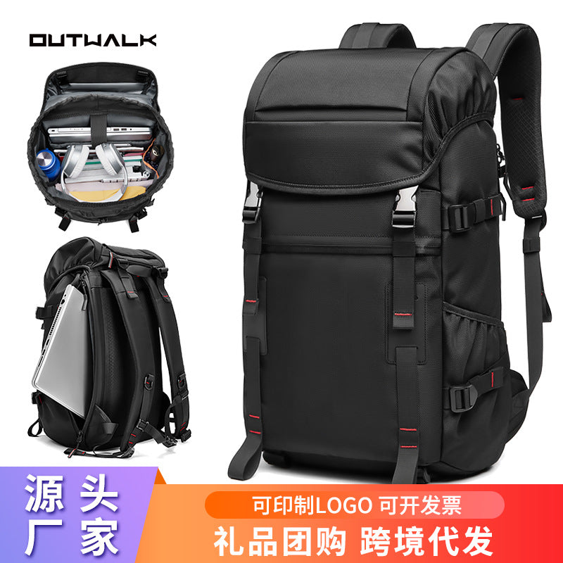 New travel backpack men's oversized capacity backpack light outdoor hiking bag computer bag men's wholesale
