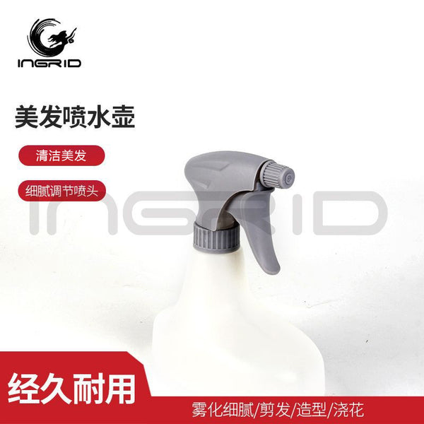 Frosted watering can, alcohol disinfection spray bottle, special plastic spray kettle for hair salon, retro wine bottle, high pressure continuous watering can