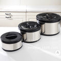 Factory direct sales export cross-border exclusive thermal insulation box fresh-keeping lunch box thermal insulation bucket high-end stainless steel fresh-keeping rice bucket set