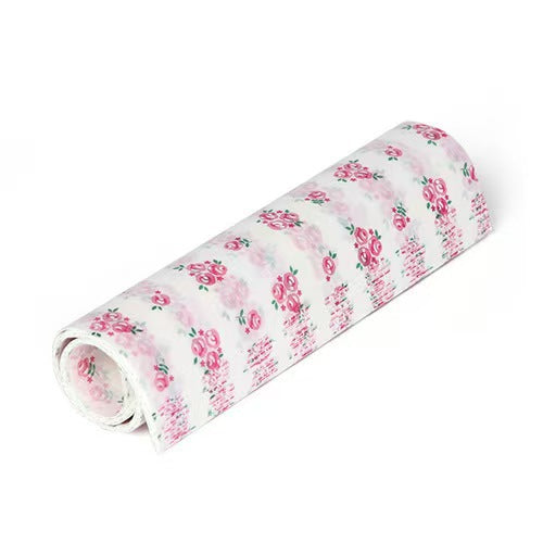 Waxed paper snack mat paper printed food packaging paper oil-proof baking wax paper sandwich wrapping paper oil-absorbing paper wholesale