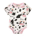 Baby romper spring autum triangle crawling short-sleeved male and female baby cotton 0-1 year old jumpsuit girl butt wrap