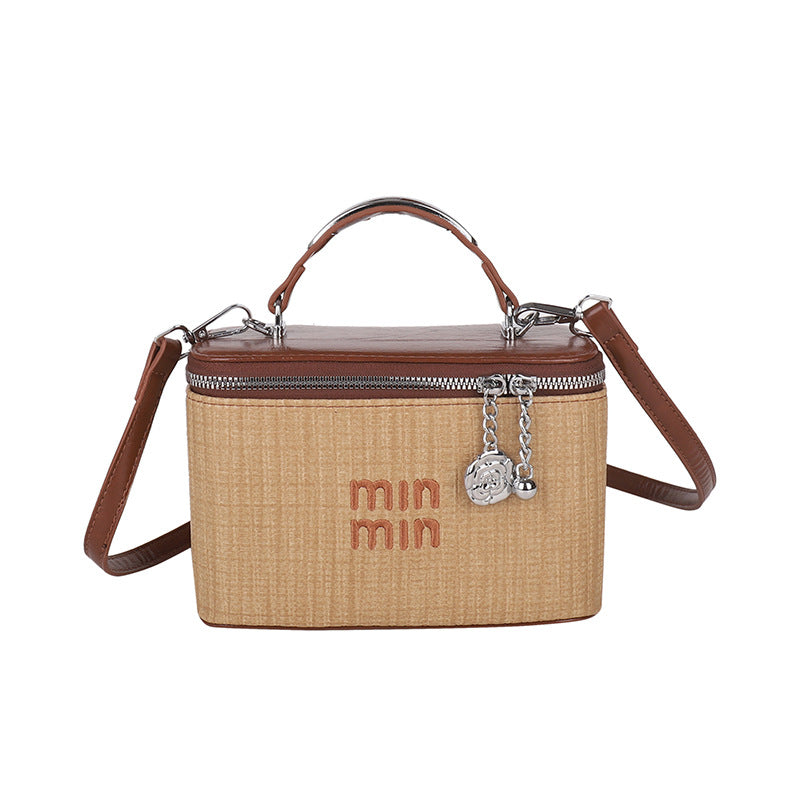 Casualcasual crossbody bag exportnew arrivalfashionwork clothingtrendy box bag k-styleclassy sense easiest for matchsatchel bag