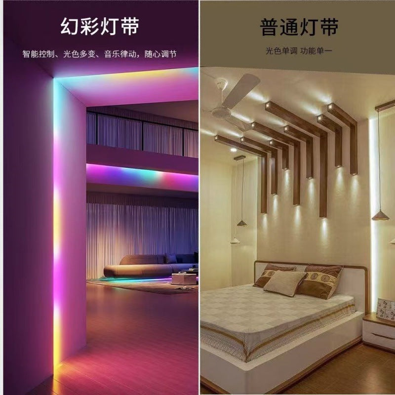 Symphony running horse running water lamp with 24v12v wiring-free outdoor courtyard eaves ktv bar internet cafe hotel decoration