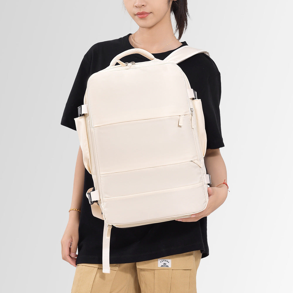 Processing custom backpack large capacity travel light backpack female student schoolbag computer backpack travel bag