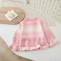 Girls' rainbow knit cardigan - new autumn/winter  collection