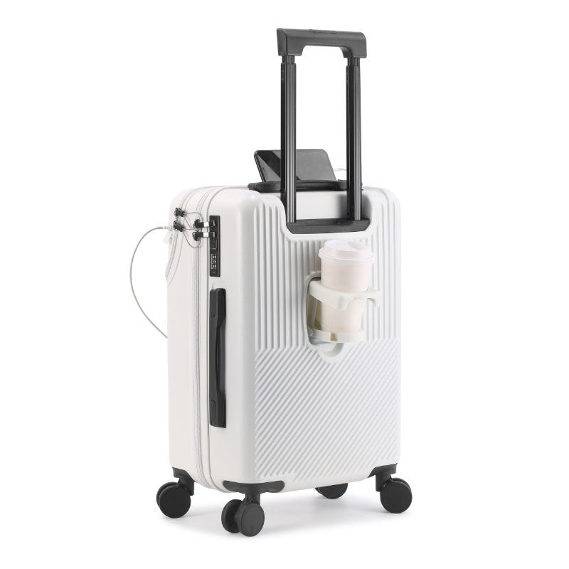 special supply, open luggage before business, multi-functional large-capacity trolley case, travel light password case