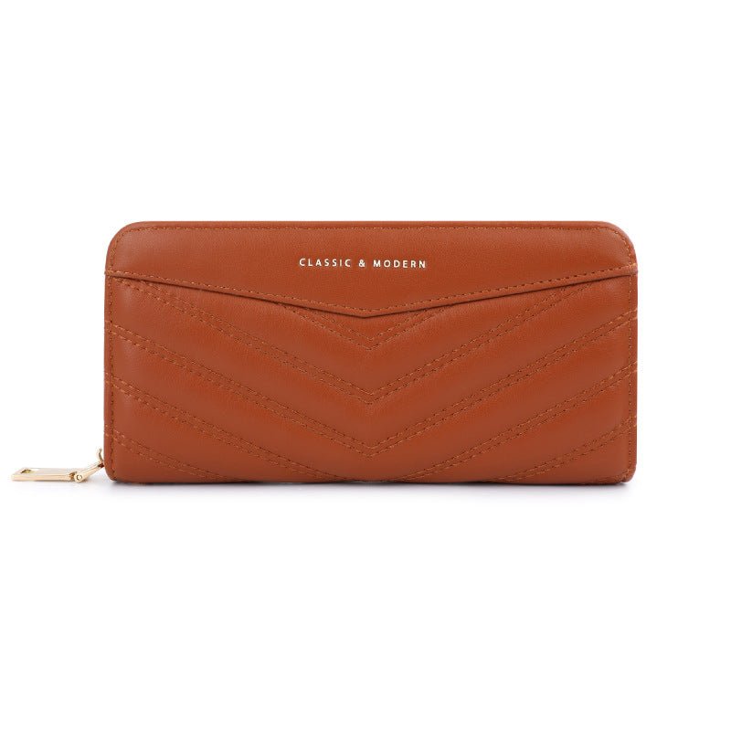 2024 Telian new fashion  clutch bag wholesale, large capacity embroidery thread women's wallet