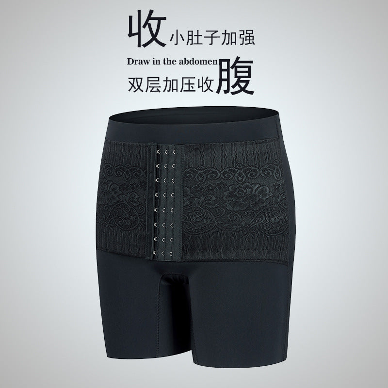 T03 influencer-style live stream corset waist trainer tummy control panties - slimming, waist-defining, butt-lifting, shaping safety shorts - tight body shaper