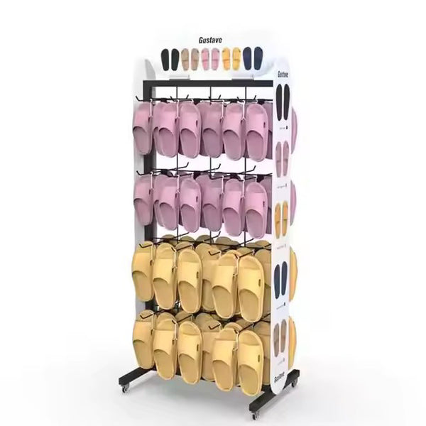Source Factory Shoe Store Supermarket Slippers Display Rack Sandals Storage Rack Shelf