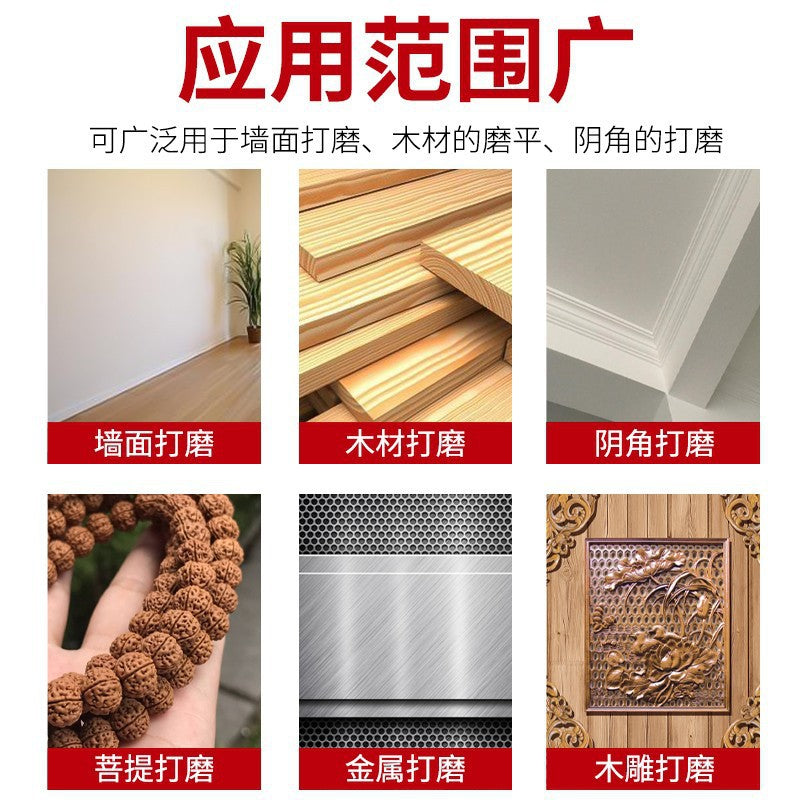 Sanding paper holder, handmade wall sanding paper tool, sanding paper holder, plywood sander, sand paper holder, wall sanding tool