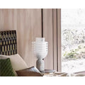 Italian fendi casa marble table lamp - designer style bedroom bedside lamp - living room high-end ambiance light
