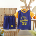 new kids' basketball jersey set - boys' and girls' summer quick-dry mesh outfit - short sleeve sports clothing for children and teens