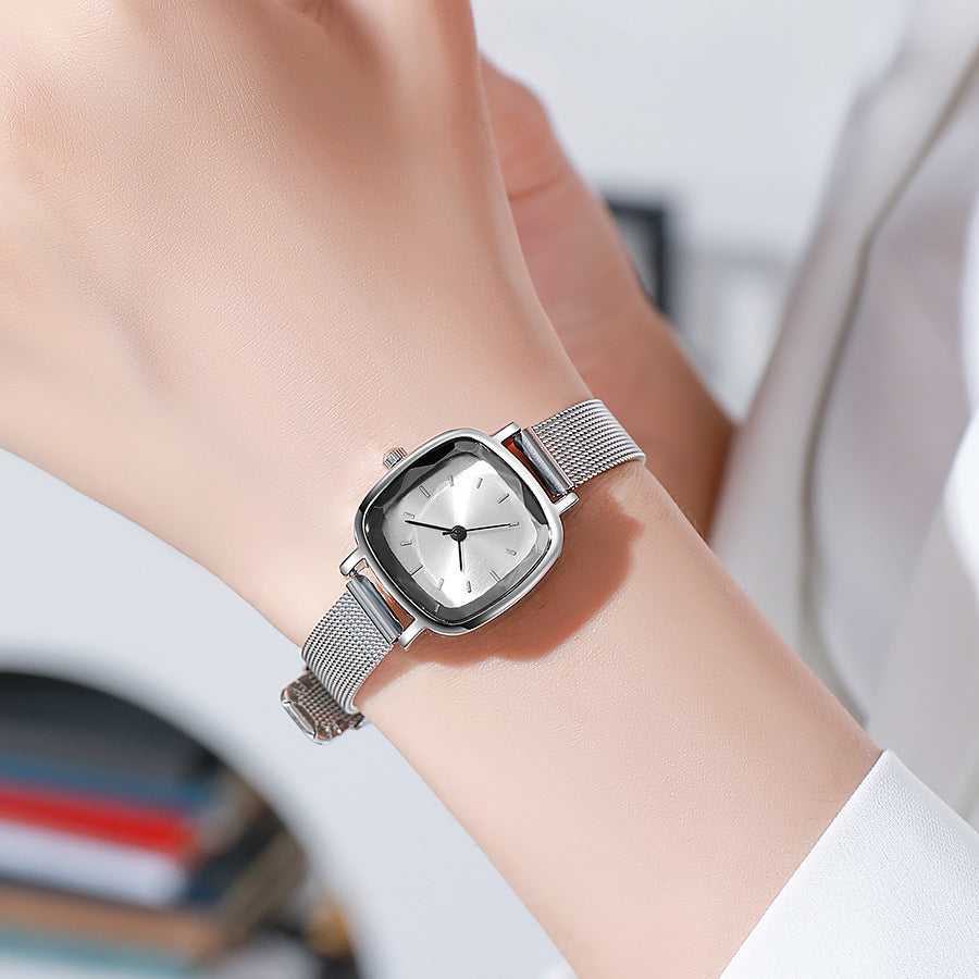 French niche watch female student k-stylecasualins style forest girl college style retro hong kong style ins same style