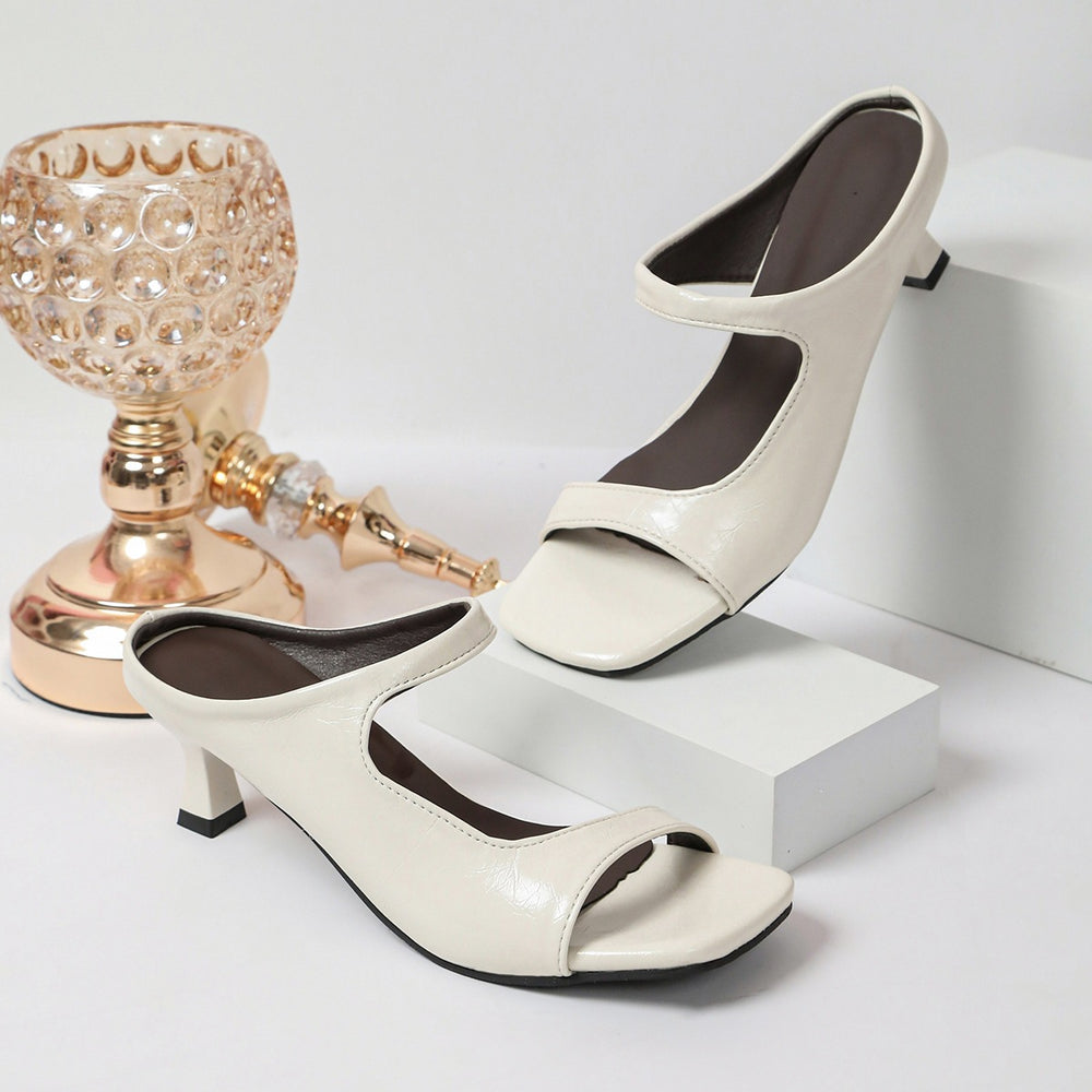 summer new arrival: plus-size women's casual comfortable french chic style fashionable high heels for wholesale (export)