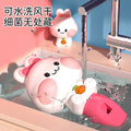 Cute cartoon whistle rabbit yellow duck pig shape lanyard whistle small trumpet kindergarten kids toys street stall