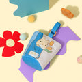 New arrival illustration cartoon canvas bag bucket bag printing portable small satchel bag mommy bag lunch outing small bag