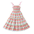 Children's suspender heart dress suspender skirt