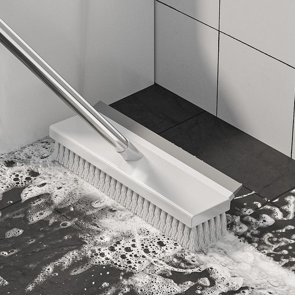 Toilet brush Floor brush Toilet hard-bristled household brush No dead ends Bathroom cleaning Long handle floor seam brush